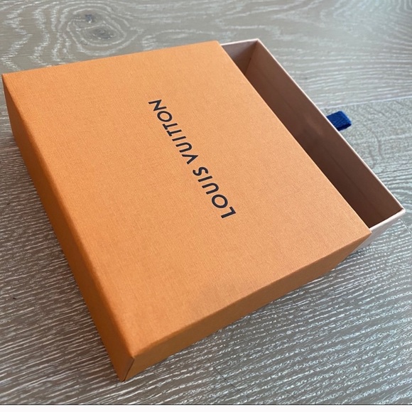 Louis Vuitton gift Box - shopping bag - blue Ribbon NEW - Picture 7 of 11